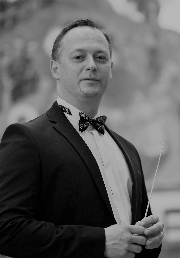 Marián Kittner beim Dirigieren