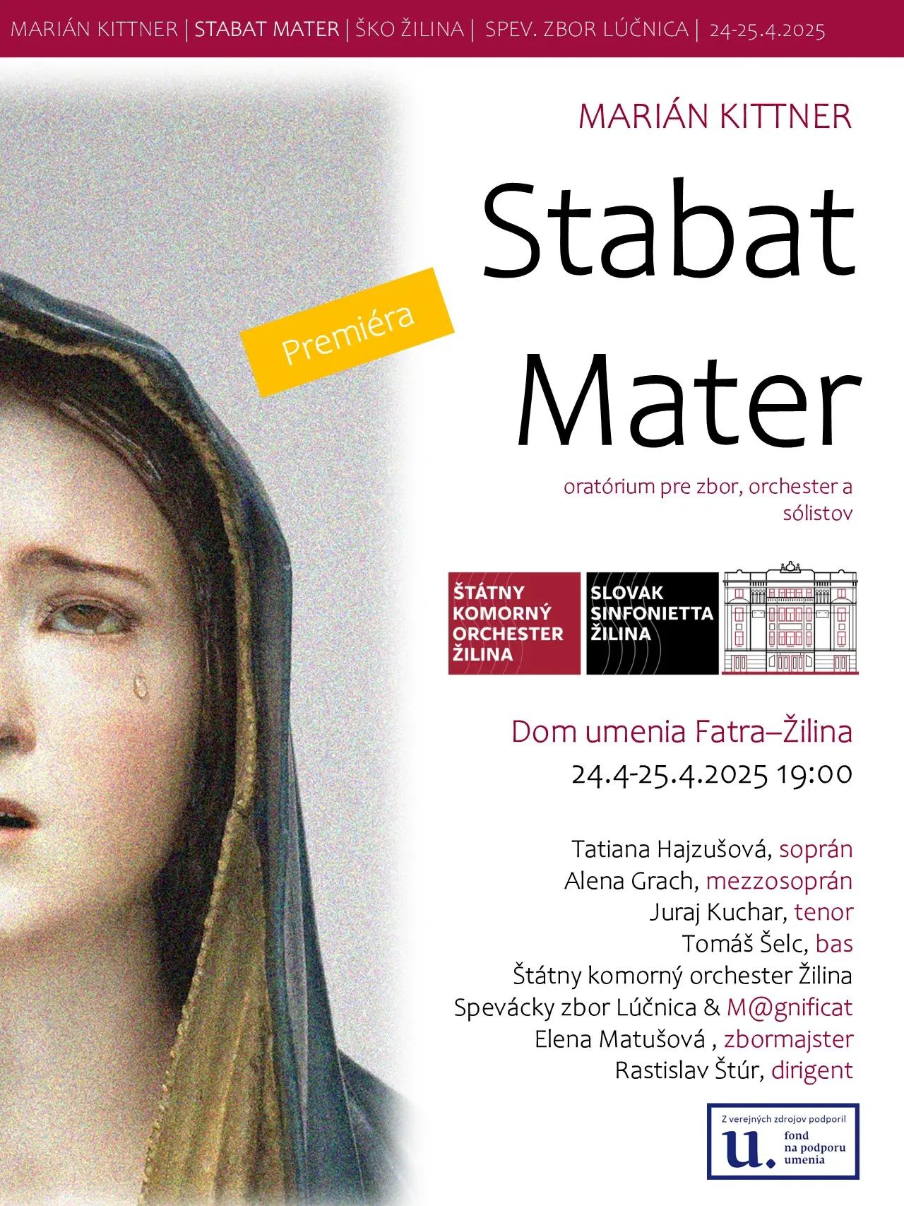 Stabat Mater - Premiéra